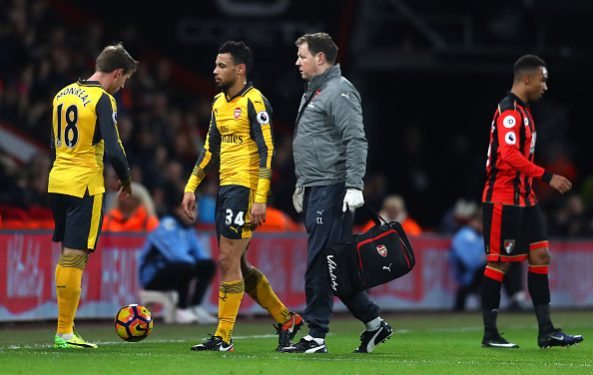Francis Coquelin hamstring injury
