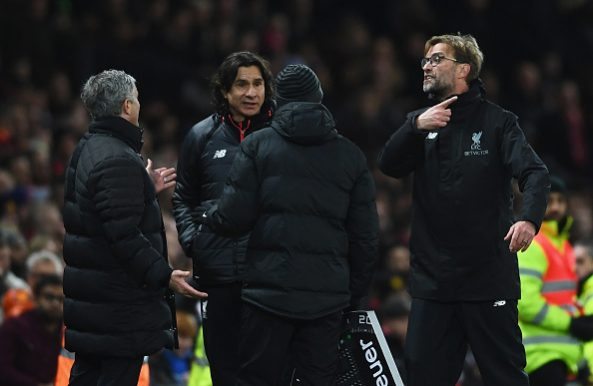 Jurgen Klopp and Jose Mourniho