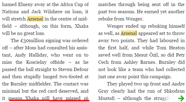 Fact check – Granit Xhaka's red cards and suspensions - how many really? 3 sport