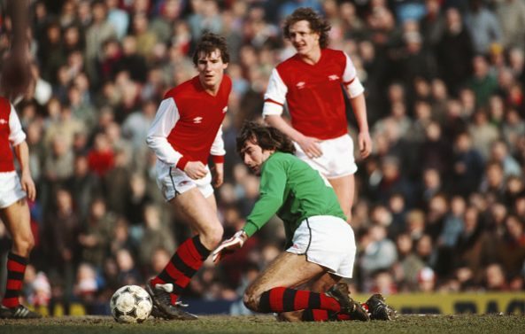 Arsenal injury updates pre-Luton Town 3 Stewart Robson and Pat Jennings
