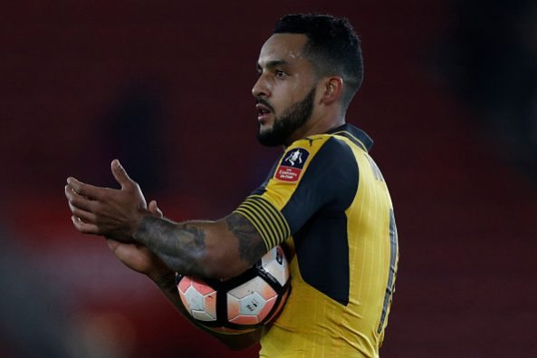Theo Walcott v Southampton