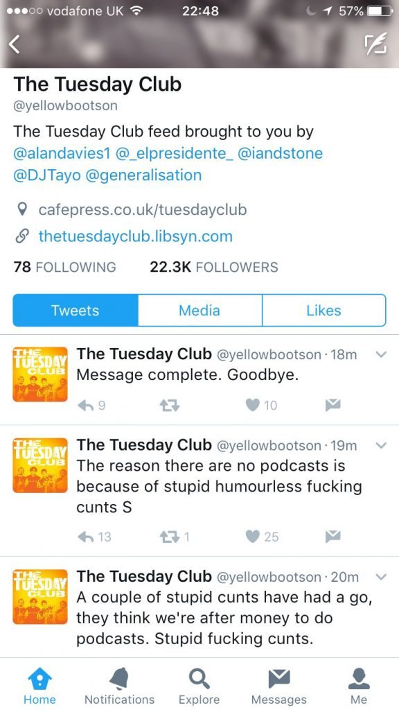 tuesday club