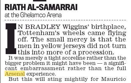 170217 daily mail spurs