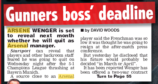 170217 daily star wenger