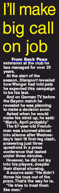 170217 daily star wenger2