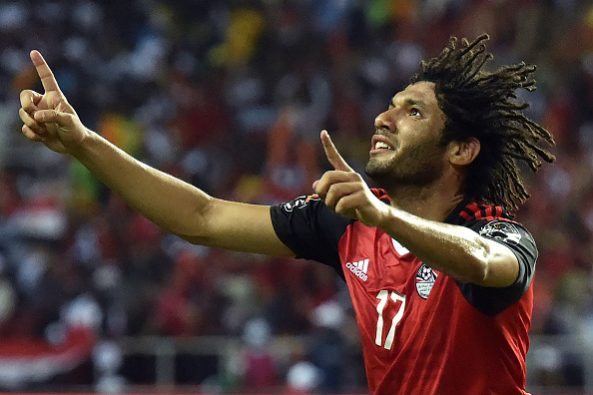 Mohamed Elneny scores at AFCON final
