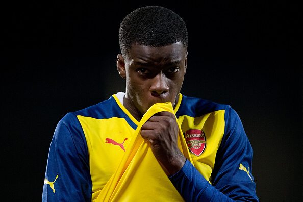 5 in: Marseille could look like mini-Arsenal by the end of the summer 4 MAJADAHONDA, SPAIN - JANUARY 27: Stephy Mavididi of Arsenal looks on after losing the UEFA Youth League match between Atletico de Madrid and Arsenal at Atletico de Madrid Sport City on January 27, 2015 in Majadahonda, Spain. (Photo by Gonzalo Arroyo Moreno/Getty Images)
