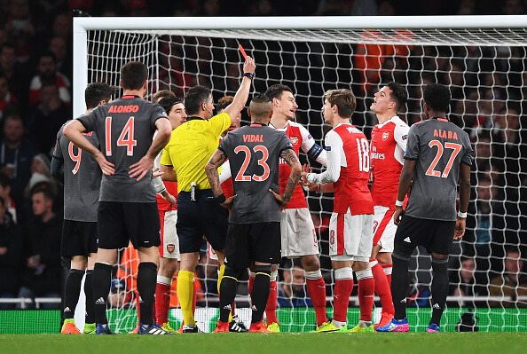 Laurent Koscielny v Bayern Munich
