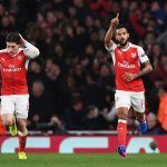 Theo Walcott v Bayern Munich