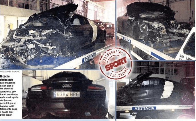 alexis car smash