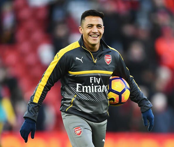 during the Premier League match between Liverpool and Arsenal at Anfield on March 4, 2017 in Liverpool, England.