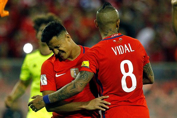 alexis sanchez chile v ven