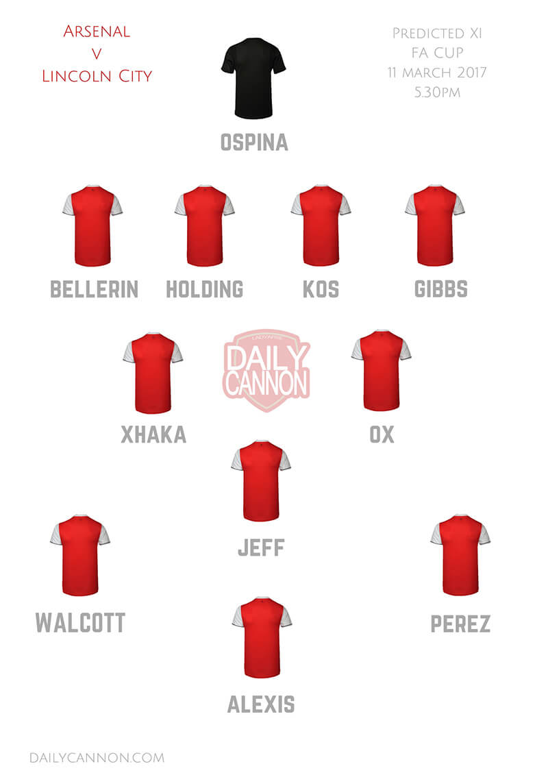 arsenal v lincoln