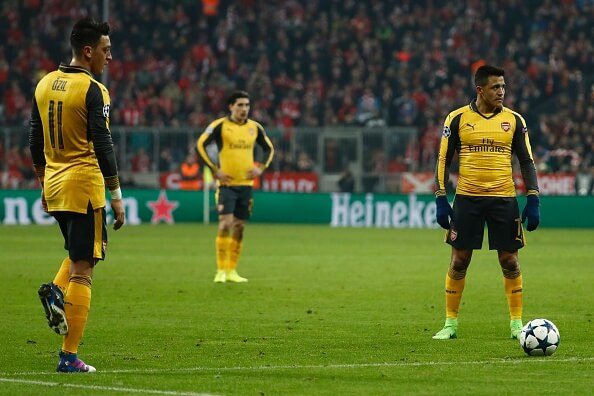 Mesut Ozil Alexis Sanchez