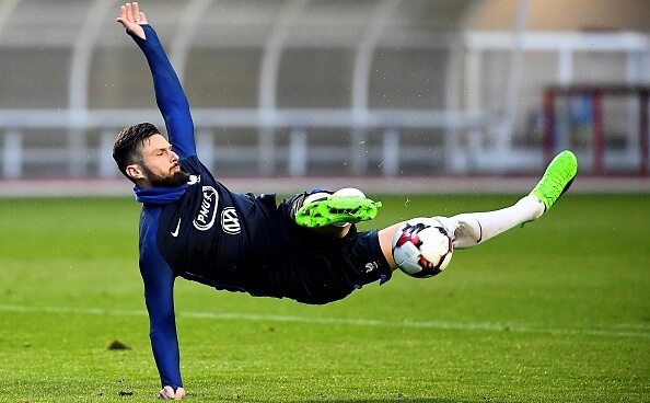 olivier giroud france training
