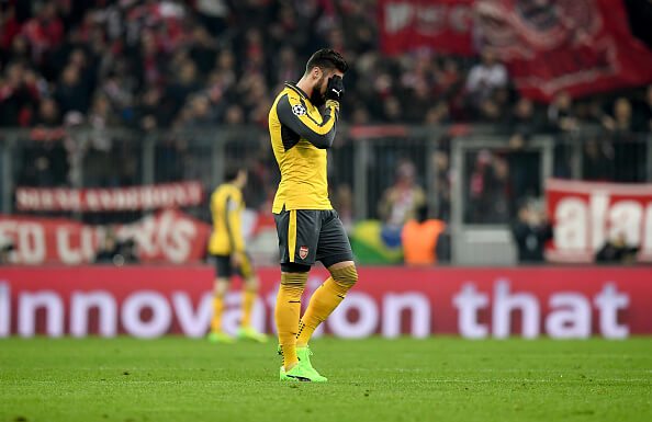 olivier giroud v liverpool