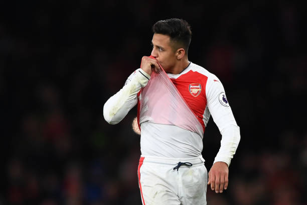 alexis sanchez v leicester