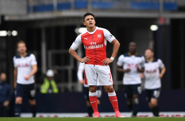 alexis sanchez v tottenham