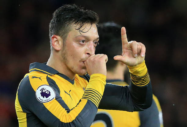 mesut ozil middlesbrough