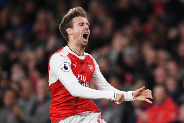 nacho monreal celebrating