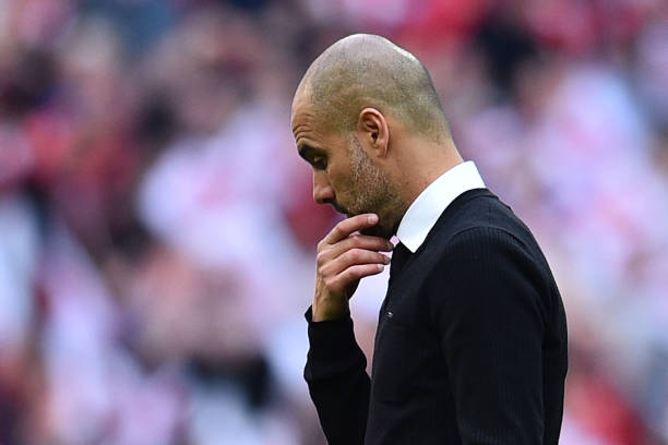 pep guardiola webley v arsenal