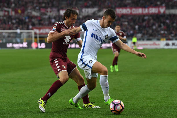 Perisic in action against Torino