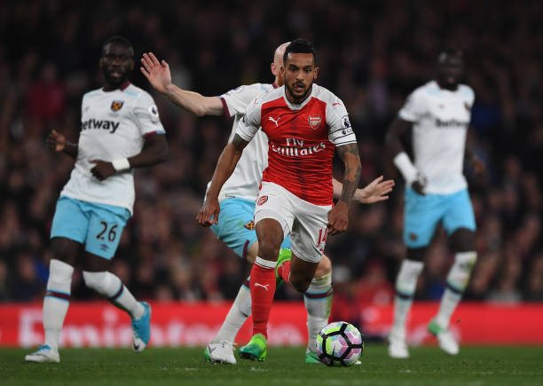 theo walcott v west ham