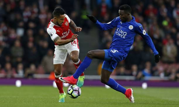 Player focus: Walcott's decision-making frustrates despite promising occasions 2 Walcott in action against Leicester