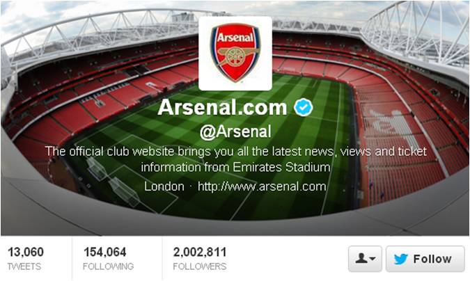 Arsenal Twitter