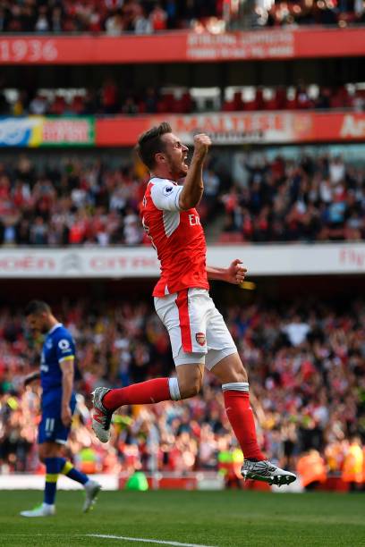 aaron ramsey v everton