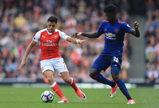 Player focus: Alexis Sanchez v Manchester United 2 alexis utd2