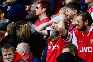arsenal fans everton