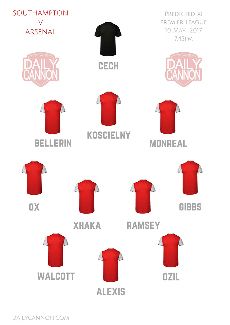 arsenal v southampton 1