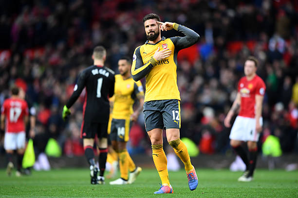 Arsenal's 5 best Premier League moments of the season 2 giroud utd