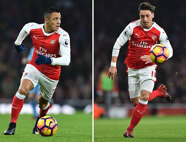 mesut ozil alexis sanchez 2