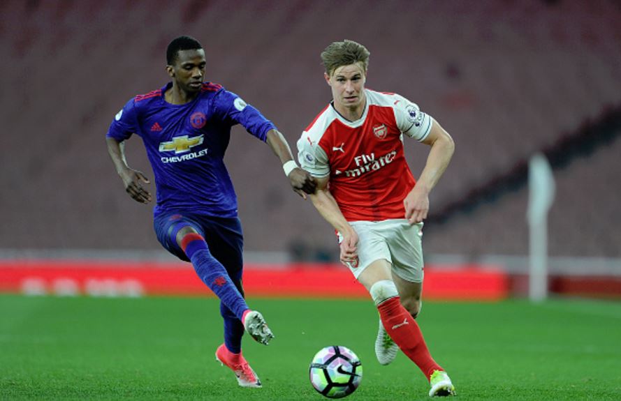Substitutions cost Arsenal's u23s as Manchester United stage 2nd half comeback 4 sheaf utd