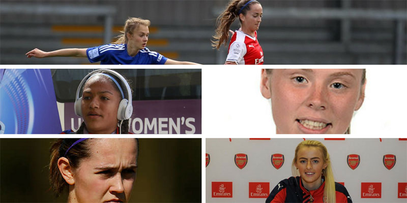 6 arsenal ladies