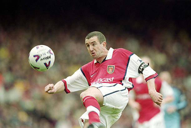Nigel Winterburn of Arsenal Picture Shaun Botterill of Allsport