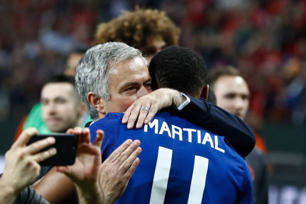 anthony martial jose mourinho