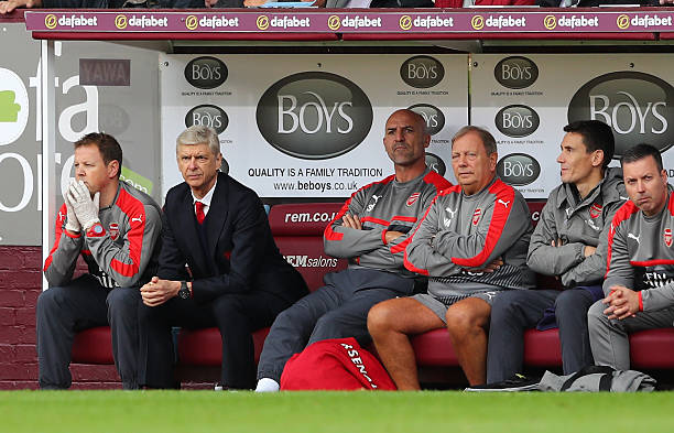 arsenal bench