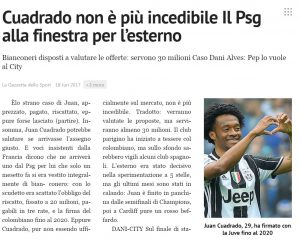 gazetta dello sport cuadrado