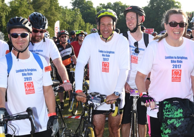 Merson cycles from London to Brighton in memory of Ehiogu 2 merson bike ride