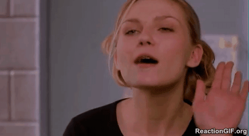 sarcastic bye gif
