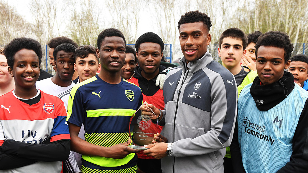 Alex Iwobi PFA award