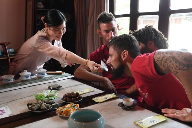 Arsenal Pre Season Tour tea tasting 2