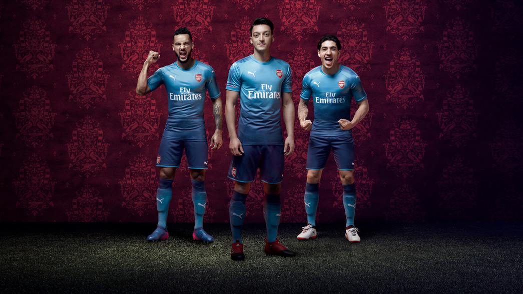 Arsenal to debut new PUMA away kit against Benfica 2 Away Trio