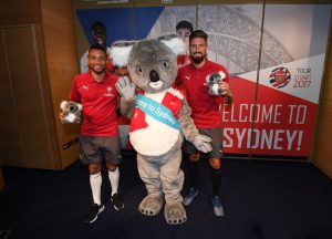 Coqulin Giroud mascot