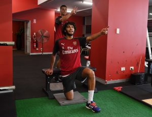 Elneny Xhaka gym