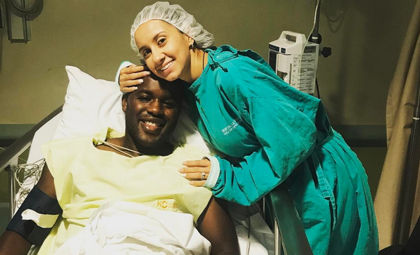Joel Campbell in hospital