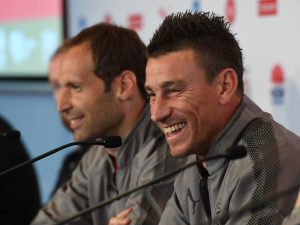 Laughing Koscielny